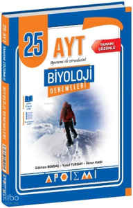 Apotemi Yayınları AYT Biyoloji 25'li Denemeleri
