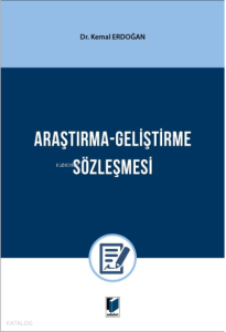 Araştırma - Geliştirme Sözleşmesi