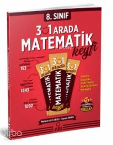 Arı Yayınları 8. Sınıf LGS 3'ü 1 Arada Matematik Keyfi Denemoji Deneme 2 Hediyeli Arı 