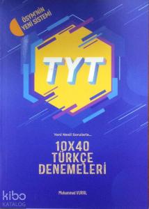 Aritmetik Yayınları TYT Türkçe 10x40 Denemeleri Aritmetik 