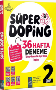 Artı Eğitim Yayınları 2.Sınıf Süper Doping 36 Hafta Deneme