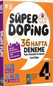 Artı Eğitim Yayınları 4.Sınıf Süper Doping 36 Hafta Deneme