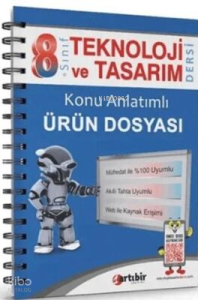 Artıbir Yayınları 8. Sınıf Teknoloji ve Tasarım Defteri