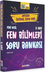 Artıbir Yayınları Artı Bir İhtimal Daha Var Fen Bilimleri Soru Bankası 8. Sınıf