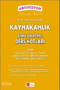Artıvizyon Kaymakamlık Ders Notları