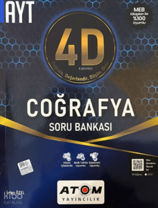 Atom Yayınları AYT Coğrafya Soru Bankası
