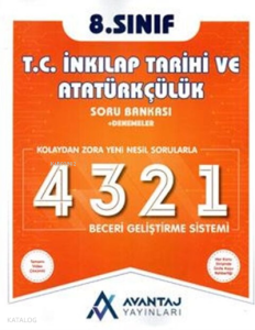 Avantaj Yayınları 8.Sınıf T.C. İnkılap Tarihi ve Atatürkçülük Soru Bankası
