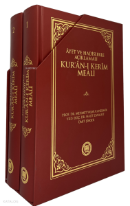 Ayet Ve Hadislerle Açıklamalı Kur'an-ı Kerim Meali (Ciltli)