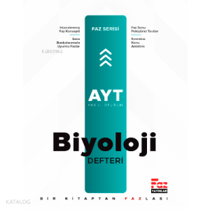 Ayt Biyoloji Defteri