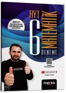 AYT Matematik Yeni Müfredat 6 Deneme Tamamı Video Çözümlü Deprem Müfredatına Uygun
