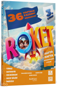 Bal Küpü Yayınları 3.Sınıf 36 Haftalık Roket Deneme