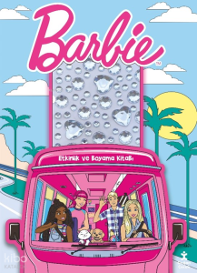 Barbie – Taşlı Çıkartmalarla Etkinlik ve Boyama Kitabı