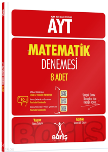 Barış Yayınları AYT 8'li Matematik Denemesi