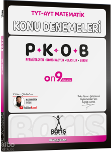 Barış Yayınları TYT-AYT Matematik PKOB Konu Denemeleri
