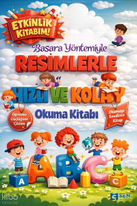 Basara Yöntemiyle Resimlerle Hızlı ve Kolay Okuma Etkinlik Kitabı