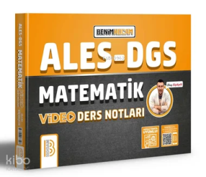 Benim Hocam 2025 ALES DGS Matematik Video Ders Notları