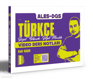 Benim Hocam 2026 ALES - DGS Türkçe Sözel Yetenek - Sözel Mantık Video Ders Notları