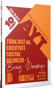 Benim Hocam 2026 AYT Türk Dili ve Edebiyatı Sosyal Bilimler - 1 Çek Kopar 10'lu