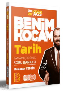Benim Hocam 2026 KPSS AGS Tarih Tamamı Çözümlü Soru Bankası
