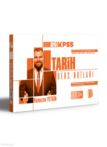 Benim Hocam 2026 KPSS Tarih Ders Notları