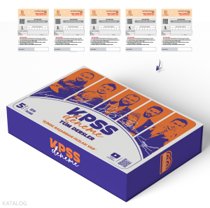 Benim Hocam 2026 KPSS Tüm Dersler Tamamı Video Çözümlü 5'li Kutu Deneme Seti