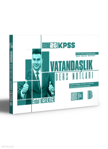 Benim Hocam 2026 KPSS Vatandaşlık Ders Notları