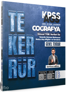 Benim Hocam Tekerrür KPSS AGS Coğrafya Genel Tekrar