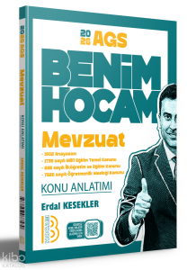 Benim Hocam Yayınları AGS Mevzuat Konu Anlatımı