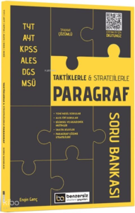 Benzersiz Akademi Yayınları TYT AYT KPSS ALES DGS MSÜ Taktiklerle ve Stratejilerle Paragraf Soru Bankası