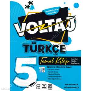 Berkay Yayıncılık 5. Sınıf Voltaj Türkçe Temel Kitap