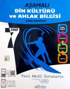Berkay Yayınları 7. Sınıf Aşamalı Din Kültürü ve Ahlak Bilgisi Soru Bankası Berkay 