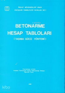 Betonarme Hesap Tabloları;(Taşıma Gücü Yöntemi)