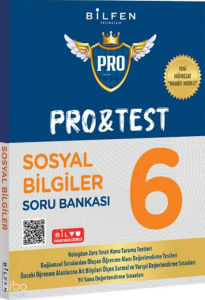 Bilfen Yayıncılık 6. Sınıf Pro-test Sosyal Bilgileri Soru Bankası