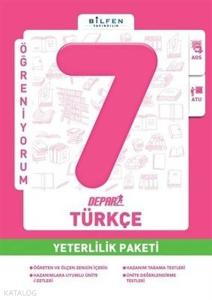 Bilfen Yayınları 7. Sınıf Türkçe Depar Yeterlilik Paketi; Set