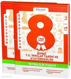 Bilfen Yayınları 8. Sınıf T.C. İnkılap Tarihi ve Atatürkçülük Depar Yeterlilik Paketi; Set