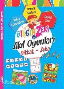 Bilgin Zeki ile Akıl Oyunları Dikkat Zeka - Mavi Seri