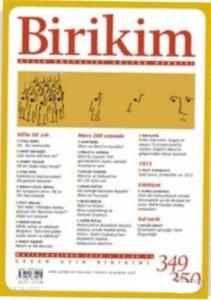 Birikim Aylık Sosyalist Kültür Dergisi Sayı: 349 - 350 Mayıs /Haziran 2018