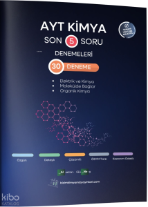Bizim Kimyamız AYT Kimya Son 5 Soru Denemeleri 30 Deneme
