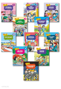 Bizim Nuri Hikaye Seti (10 Kitap + Değerlendirme Soruları)