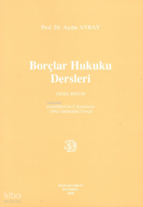 Borçlar Hukuku Dersleri
