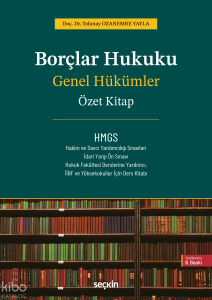 Borçlar Hukuku Genel Hükümler – Özet Kitap