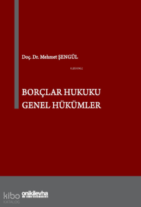Borçlar Hukuku Genel Hükümler
