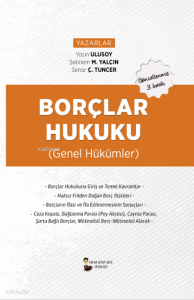 Borçlar Hukuku - Genel Hükümler