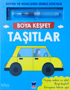 Boya Keşfet - Taşıtlar (Ciltli)