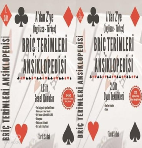 Briç Terimleri Ansiklopedisi A'dan Z' ye İngilizce Tükçe Takım 1-2 Cilt Genel Konular ve Oyun Teknikleri
