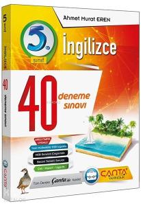 Çanta Yayınları 5. Sınıf İngilizce 40 Deneme Sınavı Çanta