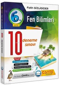 Çanta Yayınları 6. Sınıf Fen Bilimleri 10 Deneme Sınavı Çanta 