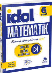 Çanta Yayınları 6. Sınıf İdol Matematik Konu Özetli & Etkinlikli Soru Bankası 4 Fasikül