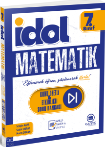 Çanta Yayınları 7. Sınıf İdol Matematik Konu Özetli & Etkinlikli Soru Bankası