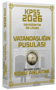 CBA Yayınları KPSS Lise Ortaöğretim Ön Lisans Vatandaşlık Vatandaşlığın Pusulası Konu Anlatımı